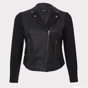Torrid pleather jacket